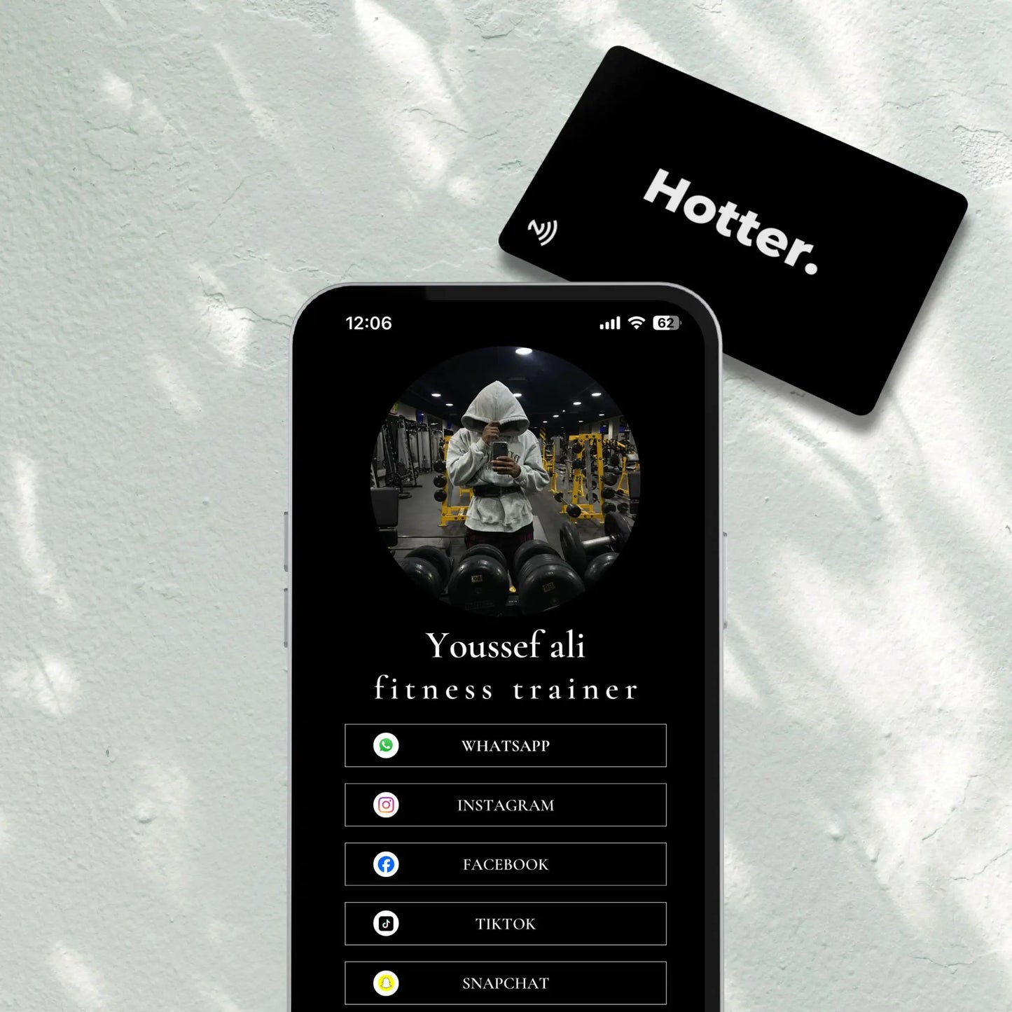 Hotter - Black NFC Card Hotter