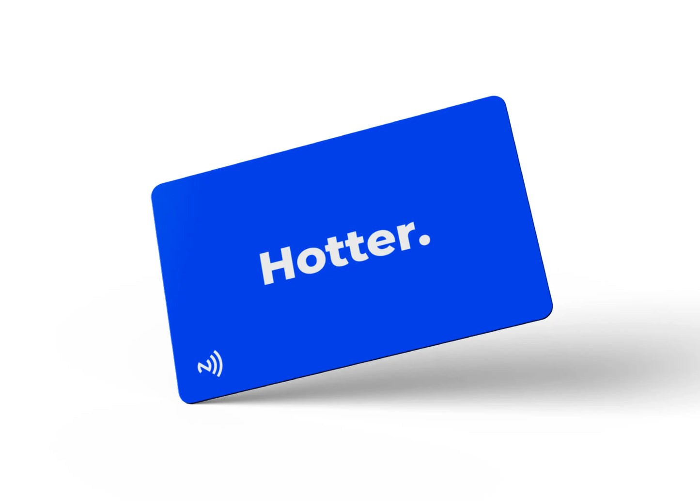 Hotter – Blue NFC Card Hotter