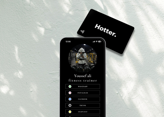 Hotter - Black NFC Card Hotter