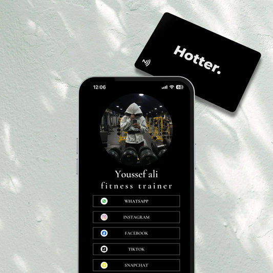 Hotter - Black NFC Card Hotter